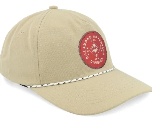 Adjustable-Billabong Adiv Strapback Khaki A-Frame Adjsutable -