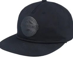 Sale Wild Spirit Adventures Expeditions Patch Rope Snapback - Black