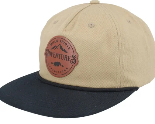 Sale Wild Spirit Adventures Expeditions Patch Rope Snapback - Black