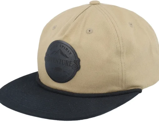 Sale Wild Spirit Adventures Expeditions Patch Rope Snapback - Black