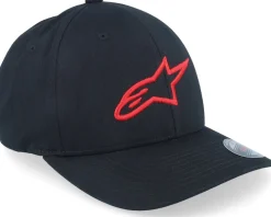 Flexfit-Alpinestars Ageless Curve Black/Red Flexfit -