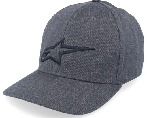 Best Alpinestars Ageless Curve Heather Charcoal/Black Flexfit -