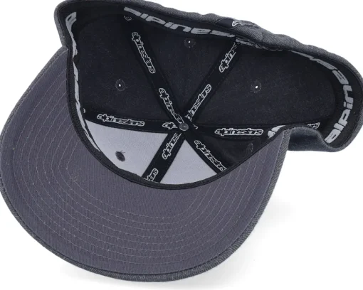 Best Alpinestars Ageless Curve Heather Charcoal/Black Flexfit -
