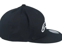 Fitted | Motor-Alpinestars Ageless Flatbill 1 Black/White Fitted -