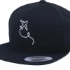 Snapback-Bacpakr Airplane Black Snapback -