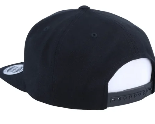Snapback-Bacpakr Airplane Black Snapback -