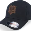 Online Iconic Albanian Eagle Patch Black Flexfit -
