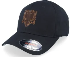 Online Iconic Albanian Eagle Patch Black Flexfit -