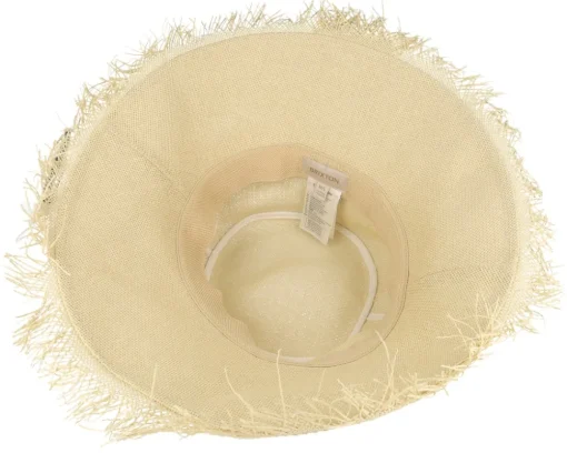 Sale Brixton Alice Packable Bucket Hat Natural/Natural Straw Hat -