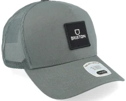 Trucker-Brixton Alpha Block X C Mesh Agave /Agave A-Frame Trucker - Green