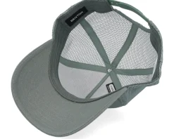 Trucker-Brixton Alpha Block X C Mesh Agave /Agave A-Frame Trucker - Green