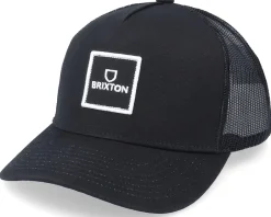 Trucker-Brixton Alpha Block X C Mesh Agave /Agave A-Frame Trucker - Green