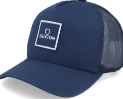 Trucker-Brixton Alpha Block X C Mesh Agave /Agave A-Frame Trucker - Green