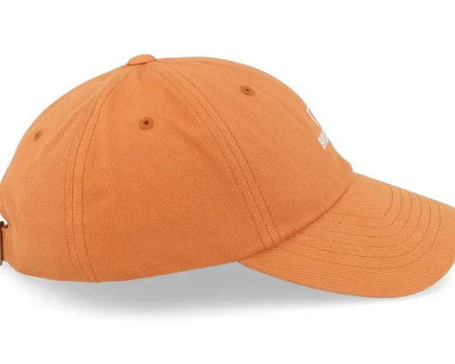 Dad Cap-Brixton Alpha Cap Paradise Vintage Wash Dad Cap - Orange