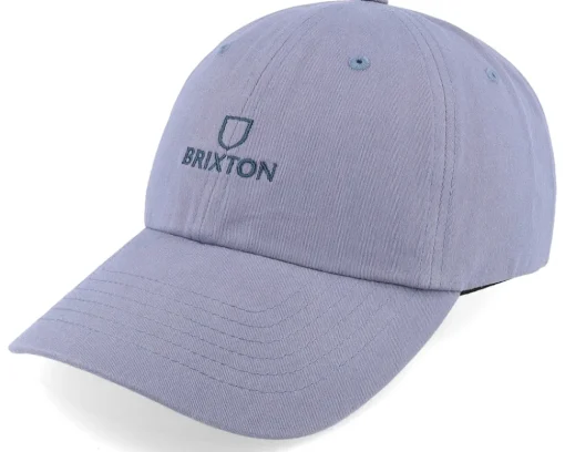 Dad Cap-Brixton Alpha Cap Paradise Vintage Wash Dad Cap - Orange