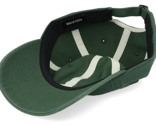Dad Cap-Brixton Alpha Cap Trekking Vintage Wash Dad Cap - Green