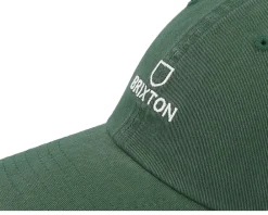 Dad Cap-Brixton Alpha Cap Trekking Vintage Wash Dad Cap - Green