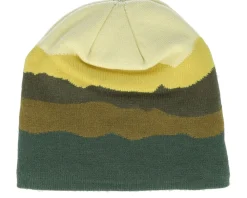 Traditional Beanies-Beechfield Alpine Mountain Peaks Pull-on Beanie - Green