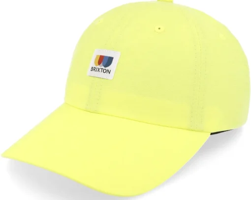 Dad Cap-Brixton Alton Low Profile Cap Limelight Dad Cap -