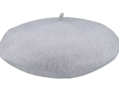 Berets-CTH Ericson Amelie Wool Dark Grey Beret -