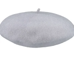 Berets-CTH Ericson Amelie Wool Dark Grey Beret -