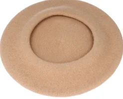 Berets-CTH Ericson Amelie Wool Sand Beret -