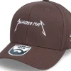 Adjustable-Bearded Man American Heavy Metal Logo Brown 110 Adjustable -