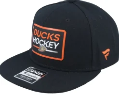 Snapback-Fanatics Anaheim Ducks Authentic Pro Prime Beanie Athletic Snapback - Black