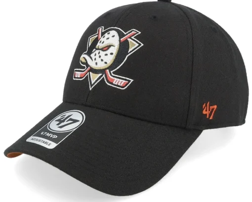 Adjustable-47 Brand Anaheim Ducks Ballpark Snap 47 Mvp Cap Black Adjustable -