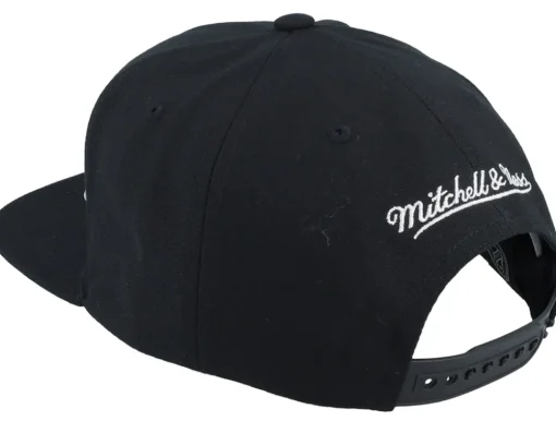 Snapback-Mitchell & Ness Anaheim Ducks Champ Stack Black Snapback -