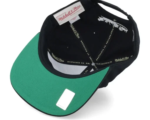 Snapback-Mitchell & Ness Anaheim Ducks Champ Stack Black Snapback -