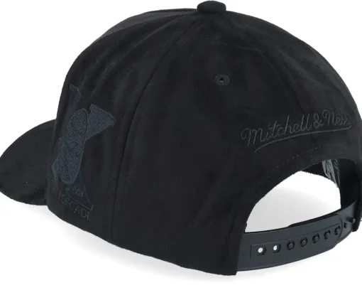 Adjustable-Mitchell & Ness Anaheim Ducks Nightshade Pro Cap Vintage A-frame Adjustable - Black
