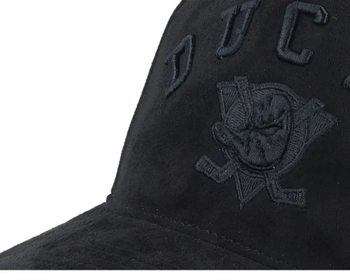 Adjustable-Mitchell & Ness Anaheim Ducks Nightshade Pro Cap Vintage A-frame Adjustable - Black