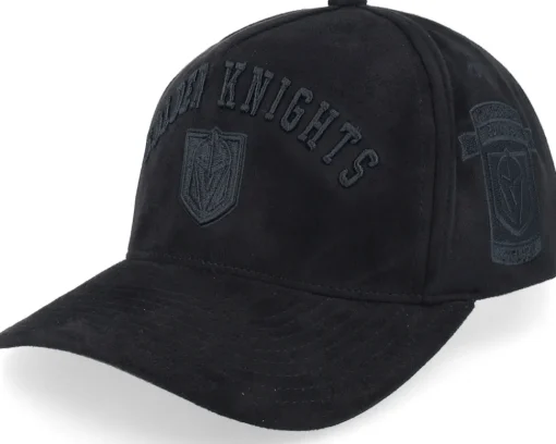 Adjustable-Mitchell & Ness Anaheim Ducks Nightshade Pro Cap Vintage A-frame Adjustable - Black
