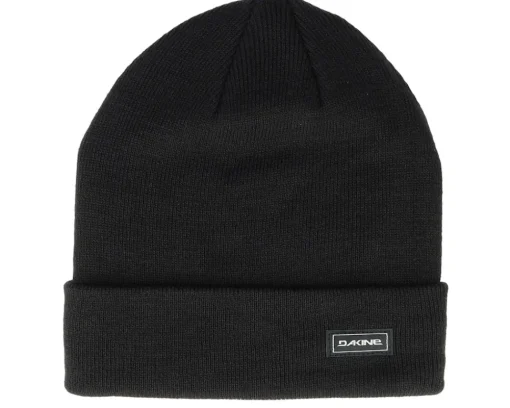 Cuff Beanies-Dakine Andy Merino Cuff - Black