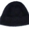 Hot Seeberger Angora Black Cuff -