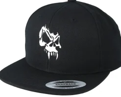 Sale Tattoo Collective Angry Skull Black Snapback -