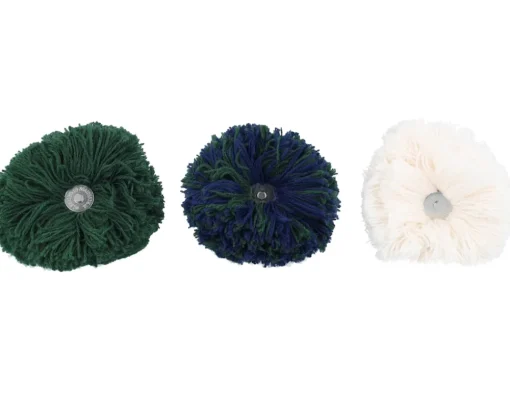 Knitted Beanies-Cabaïa Appletini Dark Green Pom -