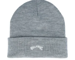 Fashion Billabong Arch Beanie Grey Heather Cuff -