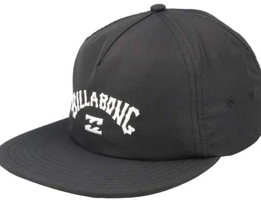 Best Billabong Arch Team Black Strapback -