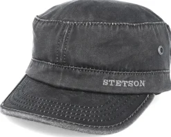 Army-Stetson Army Co/Pes Black Adjustable -