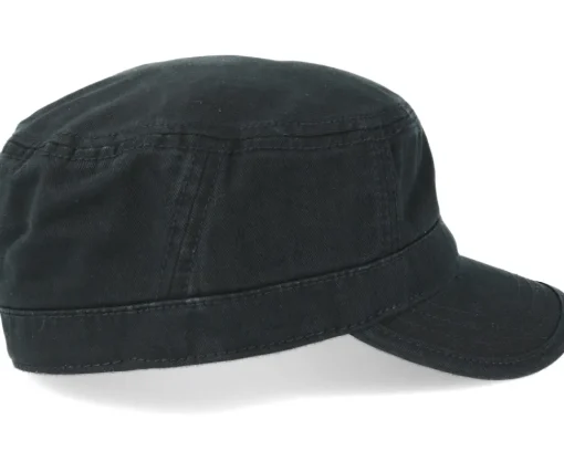 Army-Stetson Army Cotton Black Fitted -