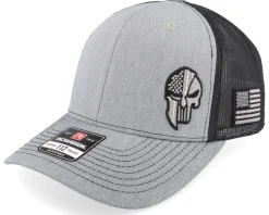 Flexfit-Army Head Army Skull Usa /Gold Flexfit - Black