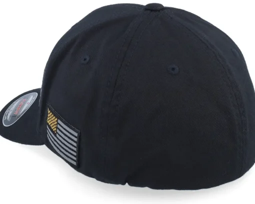 Flexfit-Army Head Army Skull Usa Gold Patch Black Flexfit -