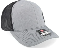 Trucker-Army Head Army Skull Usa Heather /Black Trucker - Grey