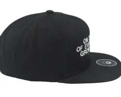 Snapback-Bearded Man At The Top Black Snapback -