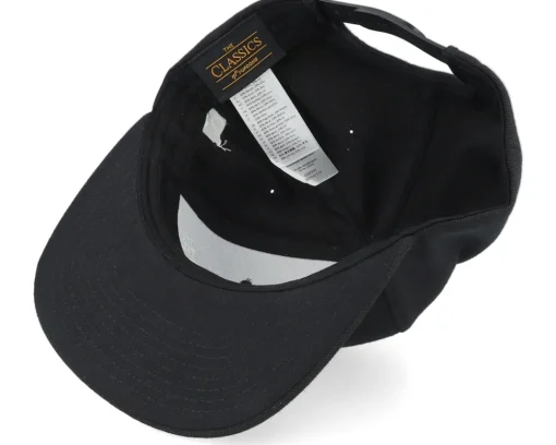 Snapback-Bearded Man At The Top Black Snapback -