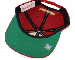 Snapback-Mitchell & Ness Atlanta Hawks Retro Sport Hwc Snapback - Red