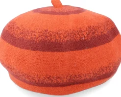 Berets-Brixton Audrey Darck Brick/Phoenix Orange Beret -