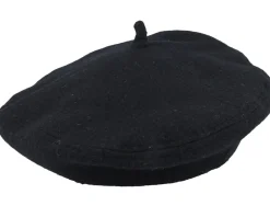 Berets-Brixton Audrey Ii Black Boucle Beret -